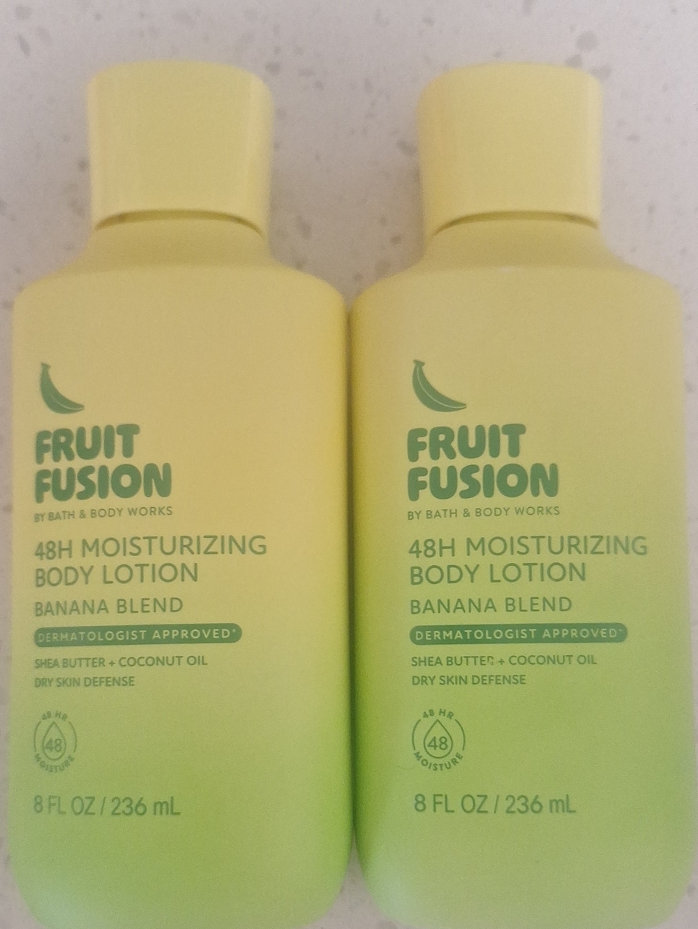 Bath & Body Works Fruit Fusion Banana Blend Body Lotion (2-Pack)